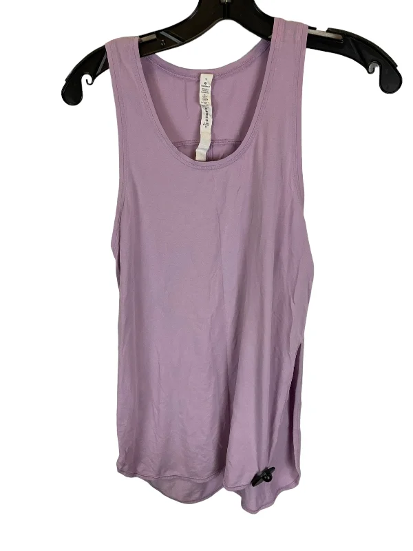 Purple Athletic Tank Top Lululemon, Size 4